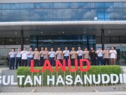 Danlanud Sultan Hasanuddin Terima Kunjungan Kerja Kapolda Sulsel