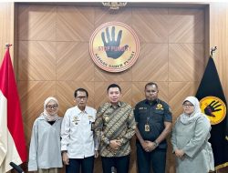 Bahas Pungli,  Irjen Pol Andy Wibowo Terima  Inspektorat Badan Pengawas Tenaga Nuklir