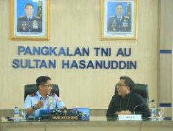Danlanud Sultan Hasanuddin Terima Kunjungan Tim BPK RI