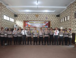 Pengukuhan Struktural Organisasi Komite Olahraga Polres Lampung Selatan: Membangun Atlet Berprestasi Menuju Polri Presisi