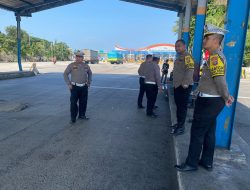 Polres Lampung Selatan Perketat Pelabuhan Bakauheni Jelang Pelantikan Presiden dan Wakil Presiden