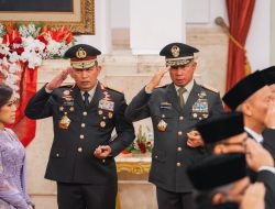 Panglima TNI Hadiri Pelantikan Menteri dan Wakil Menteri Kabinet Merah Putih