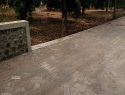 Pemdes Banjarkejen Optimis Rehabilitasi Jalan Paving di Dusun Banjarkota