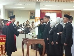 DPRD Lamsel Gelar Rapat Paripurna, Agenda Pengucapan Sumpah Janji Ketua Dan Wakil Ketua DPRD Periode 2024-2029