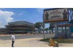 Polisi Luncurkan Himbauan Pilkada Damai Lewat Videotron di Pelabuhan Bakauheni