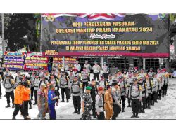 4.263 Personel Gabungan Dikerahkan untuk Amankan Pilkada Serentak 2024 di Lampung Selatan