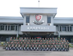 Danlanud Sultan Hasanuddin Mengikuti Entry Briefing Panglima Komando Operasi Udara II