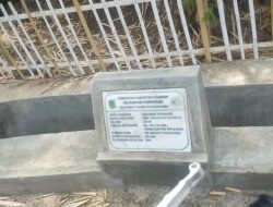 Pemdes Semut Selesaikan Pekerjaan Normalisasi Drainase pembuang