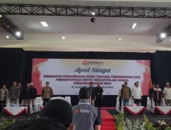Apel Siaga Pengawasan Masa Tenang, Pemungutan, Perhitungan, dan Rekapitulasi Suara Pemilu 2024 Resmi Digelar di Bojonegoro
