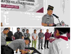 IKRAR SETIA NKRI NARAPIDANA TERORIS LAPAS KELAS IIA KOTABUMI