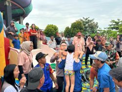 Kapolres Lampung Selatan Evakuasi Anak Terpelosok di Waterboom DAYN