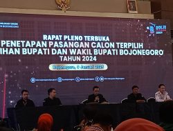 “Pilkada 2024: Paslon Bupati Resmi Ditetapkan KPU Bojonegoro”