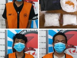 Satnarkoba Polrestabes Surabaya Amankan Tiga Kurir Narkotika Jaringan Surabaya dan Sidoarjo 