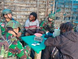 Satgas Yonif 715/Motuliato, Laksanakan Komsos dengan Masyarakat