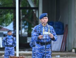 Danlanud Sultan Hasanuddin Pimpin Upacar 17an, Diiikuti Seluruh Prajurit