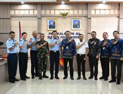 Danlanud Sultan Hasanuddin Terima Audiensi Kepala Perwakilan BKKBN Provinsi Sulsel Bahas Kolaborasi Penurunan Stunting