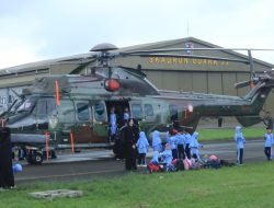 1.500 Siswa Antusias Ikuti Kunjungan Kedirgantaraan di Lanud Sultan Hasanuddin