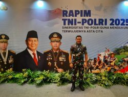 Danlanud Sultan Hasanuddin Hadiri Rapim TNI-Polri 2025
