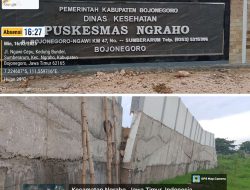 Proyek Pagar Tembok Puskesmas di Ngraho Diduga Bermasalah, Warga Desak Transparansi Anggaran