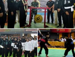 Ratusan Atlet Pencak Silat PSHT se-Jawa Timur Ikuti Kejurprov di Kota Kediri