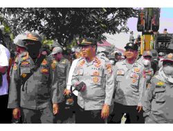 Ratusan Personel Polisi Amankan Penertiban Lahan di Lampung Selatan dengan Pendekatan Humanis