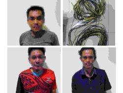 Polres Lampung Selatan Ungkap Kasus Pencurian Kabel di PT CPP