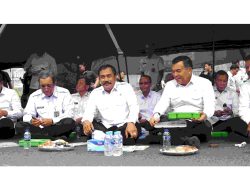 Menteri Imipas Makan Bersama Warga Binaan Rutan Cipinang