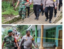 Polres Pasuruan Salurkan Bantuan untuk Korban Pergeseran Tanah di Purwodadi
