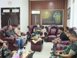 HPN 2025, Pengurus SMSI Bojonegoro Silaturahmi Jalin Sinergitas bersama Kodim 0813