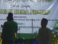 Desa Ngoro Gelar Ruwat Desa Demi Melestarikan Budaya
