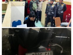 Kapolsek Tegalsari Turun Tangan Amankan Tersangka Curanmor dari Amukan Warga