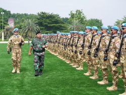 Panglima TNI: Saya Bangga Sambut Prajurit Usai Tugas Operasi