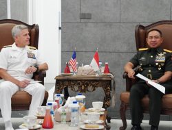 Panglima TNI Terima Kunjungan Kehormatan Panglima Armada Pasifik AS Bahas Peningkatan Kerjasama Militer