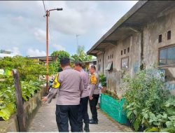Dukung Ketahanan Pangan, Kapolsek Tamalate Ajak Warga Manfaatkan Pekarangan Kosong