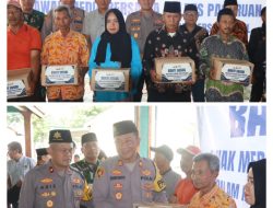 Jum’at Curhat, Polres Pasuruan bersama Awak Media Gelar Baksos Di Desa Sengonagung Purwosari