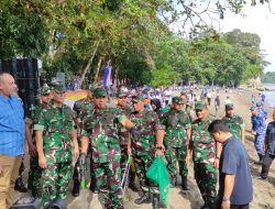 Panglima TNI Membuka Secara Resmi Aksi Bersih Pantai, Wujud Nyata TNI Peduli Lingkungan