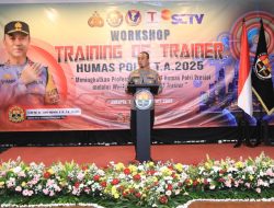Kadiv Humas Buka Workshop : Jajaran Harus Perkuat Profesionalitas