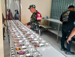 Babinsa Koramil Dander Bojonegoro Monitoring Pelaksanaan Program MBG diwilayah Binaan