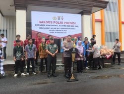 Polres Lampung Selatan Bersama Mahasiswa dan OKP Gelar Baksos Polri Presisi Sambut Ramadan