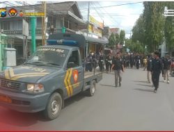 Pengamanan dan Pengawalan Prosesi Pemakaman Ketua Ranting PSHT Jatirogo