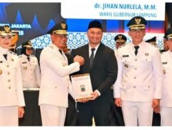 Usai Dilantik Presiden, Radityo Egi Pratama-M. Syaiful Anwar Ikuti Proses Sertijab Kepala Daerah Provinsi Lampung