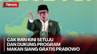 Cak Imin Kini Setuju dan Dukung Program Makan Siang Gratis Prabowo