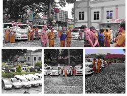 Plt. Kadis Kesehatan Lamsel, Gelar Apel Kendaraan dan Personil Guna Kesiapan dan Kesehatan Bagi Pemudik Jelang Lebaran