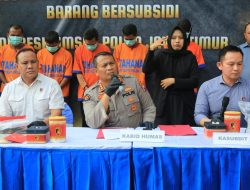 Polda Jatim Berhasil Ungkap Kasus Oplos LPG di Jombang Empat Tersangka Diamankan