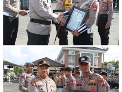 Tim Banjari Polres Pamekasan Raih Juara 1 Festival Solawat se Jatim