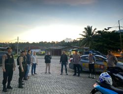 Polres Lampung Selatan Gelar Patroli Subuh Antisipasi Gangguan Kamtibmas di Dermaga Bom