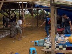 Cipta Kondisi Bulan Ramadhan, Polres Sampang Bubarkan Sabung Ayam Di Desa Bira Tengah Sokobanah Sampang