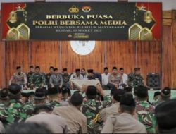 Kapolres Blitar Bukber dengan Anak Yatim dan Forkopimda