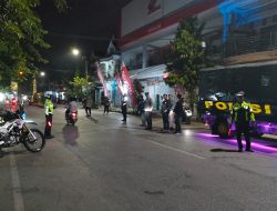 Ciptakan Situasi Kondusif di Bulan Ramadhan Polres Sumenep Patroli Sahur