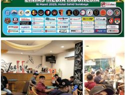 Jalin Silaturahmi, Lintas Media Indonesia Gelar Buka Puasa Bersama Jurnalis di Hotel Sahid Surabaya